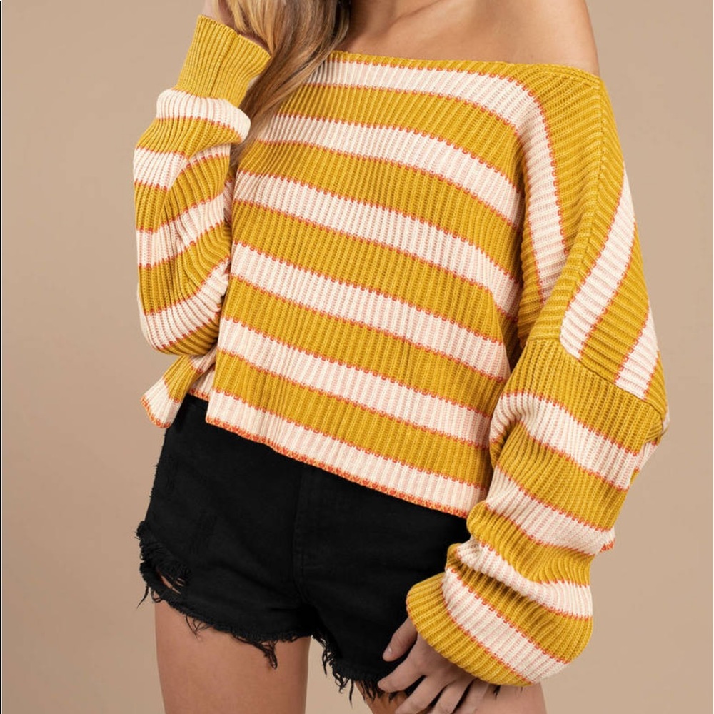 Free People Just My Stripe sweater